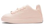 Кроссовки Burberry Box Leather Sneakers, розовый - фото