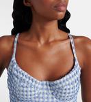 Купальник Suni Simkhai, Blue Hydrangea Gingham - фото 4