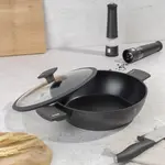 Кастрюля BH-8128 Titanium 28cm Anthracite Berlinger Haus - фото 4