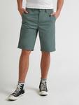 Тканевые шорты Lee, зеленый - фото