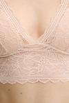 Бюстгальтер Floral Touch Chantelle, бежевый - фото 4