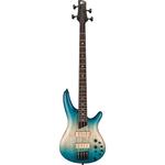 Басс гитара Ibanez 2021 SR4CMLTD Premium 4-String Bass Guitar - Caribbean Islet Low Gloss - фото