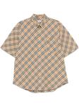 Burberry рубашка в клетку Vintage Check, коричневый - фото