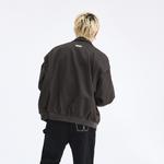 Куртка унисекс WAITINGWAVE, черная утепленная стеганая - фото 9