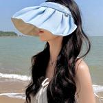 WARRIOR Женская шляпа от солнца из полиэстера, Beige - фото 10