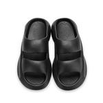 Шлепанцы унисекс Run Manner, черный - фото 4