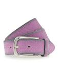 Ремень b.belt Gürtel Leder, цвет pink-silver - фото