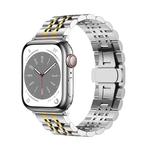 Biaodaige Часы Strap Apple Compatibility Ceramic Material, 【Stainless steel】Black - фото 4