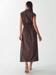 Платье-рубашка Willa Sez, коричневый - фото 4