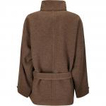 Lemaire Короткий халат Дафлкот, Brown - фото 4