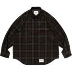 Фланелевая рубашка на пуговицах WTAPS, синий - фото 3