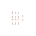 SKULLPANDA Temperature Collection Custom Box Blind Box Products Whole Set 12 Pcs POP MART, confirmation - in the jungle - фото 2