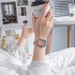 Ремешок Apple совместимый, материал смола, Юй Цин, розовый цветок - фото 9