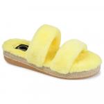 Меховые тапочки Relaxx Journee, желтый - фото 2