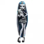 Детская кукла Monster High Reel Drama Frankie Stein Doll, синий - фото