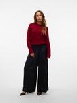 Свитер VERO MODA VMNOVAH, Wine red - фото 4