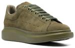 Кроссовки oversized sneaker 'moss green suede' Alexander Mcqueen, зеленый - фото 3