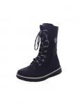 Сапоги rieker Winterstiefeletten, цвет schwarz/schwarz - фото