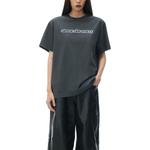 Футболка унисекс темно-серая Alexander Wang, темно-серый - фото 3