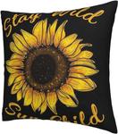 BURLOE Чехлы для декоративных подушек Sunflower Plush White - фото 4