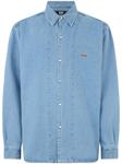Джинсовая рубашка GCDS Wirdo, синий - фото