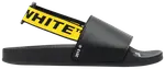 Шлепанцы Off-White Industrial Strap Sliders 'Black', черный - фото