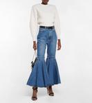 Свитер в рубчик ALAÏA, белый - фото 2