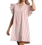 Летнее платье в розовом цвете Umgee - фото