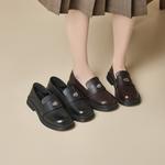 Лоферы женские Gemeiq, коричневый - фото 17