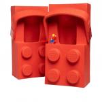 Crocs x LEGO Brick Clog 'Red' - фото 5