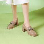 Лоферы женские Harson, хаки - фото 14