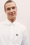 Оксфордская рубашка Fred Perry, белый - фото 4