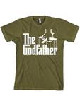Футболка зеленого цвета The Godfather - фото