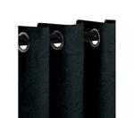 Комплект из 2 плотных штор Senna Textured Blackout, размер 42" x 108" Superior, Black - фото 3