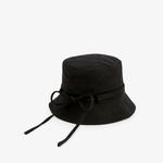 Хлопковая панама Le Bob Gadjo с фирменной бляшкой Jacquemus, черный - фото 3