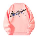 Унисекс свитшот YIVIKII, розовый - фото