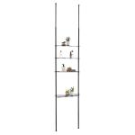 Полка для душа Caro-Möbel, черный - фото