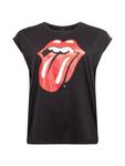 Рубашка Merchcode Rolling Stones Tongue, черный - фото
