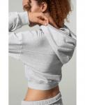Укороченная толстовка Seamflow Poise Pullover Hoddie LILYSILK, Heather-grey - фото 5