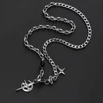 TRIDENT Унисекс серебряное ожерелье Silver - фото 4