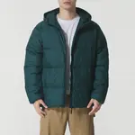 Adidas Пуховик basic down jkt мужской dark green - фото 3