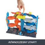 Hot Wheels City, набор, трансформация гоночной башни, HKX 43 - фото 9