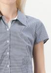 Блуза Hollister Co. Button-down blouse, Dark Blue - фото 5