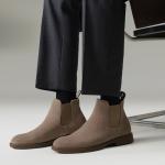 Мужские короткие челси AQUASCUTUM, camel - фото 7