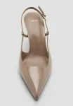 Высокие каблуки Mango, Beige - фото 3