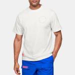 Футболка summit graphic t-shirt 'white' Under Armour, белый - фото 3