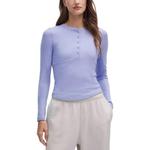 Футболка с втачным рукавом Women's Lululemon, синий - фото