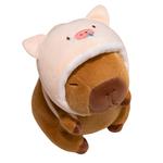 Плюшевая игрушка капибара высота 22см/28см/38см MLING - фото 6