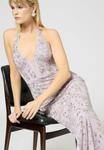 Платье BEAUUT EMBELLISHED SEQUINS, Lilac - фото 6