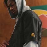 STARTER X NBA Set-in Sleeve T-Shirt Unisex Black - фото 6